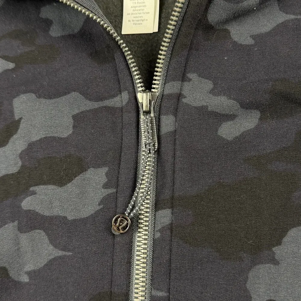 Lululemon Scuba Camo Full Zip Hoodie Size 14